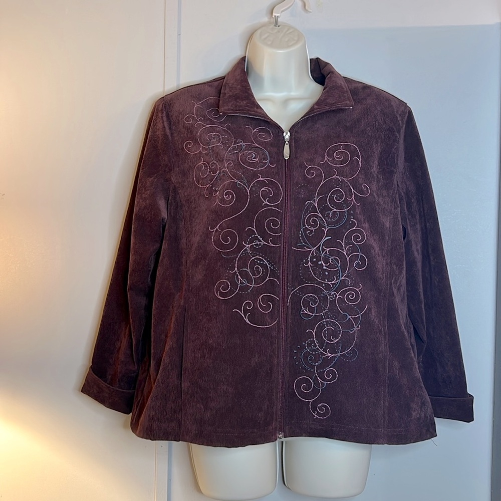 ALLISON DALEY PETITE | Jacket | Zip Down | XL